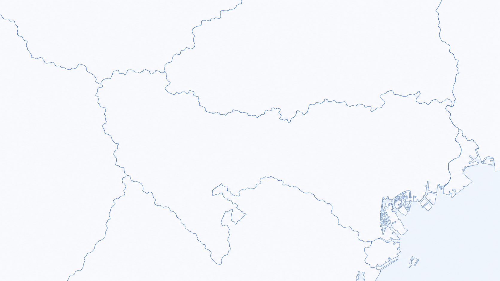 対応エリアの地図